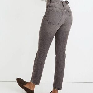 Madewell The Perfect Vintage Jean Grey Dark Wash Denim Women’s Size 25